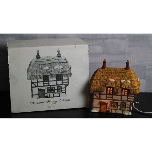 "Dickens' Village Cottage" Dept. 56 - Hand Painted Porcelain